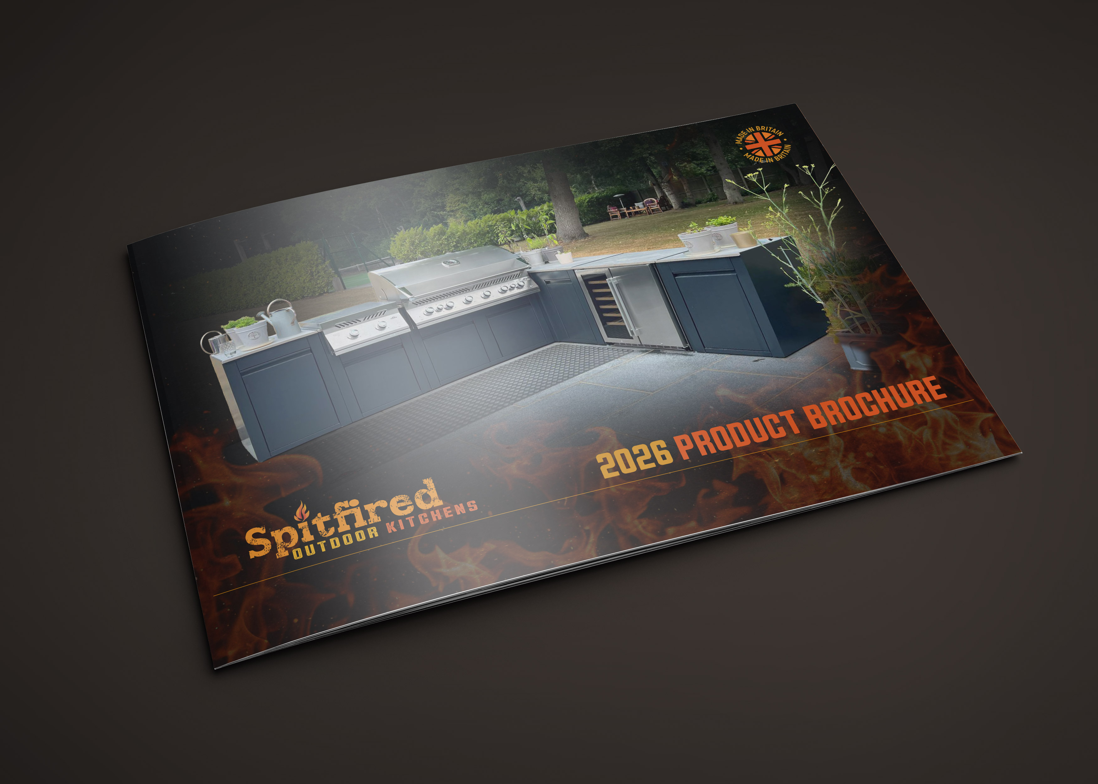 Product Catalogue Design for Spitfired Outdoor Kitchens